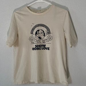 H&M Show More Love Women’s Oversized Tee